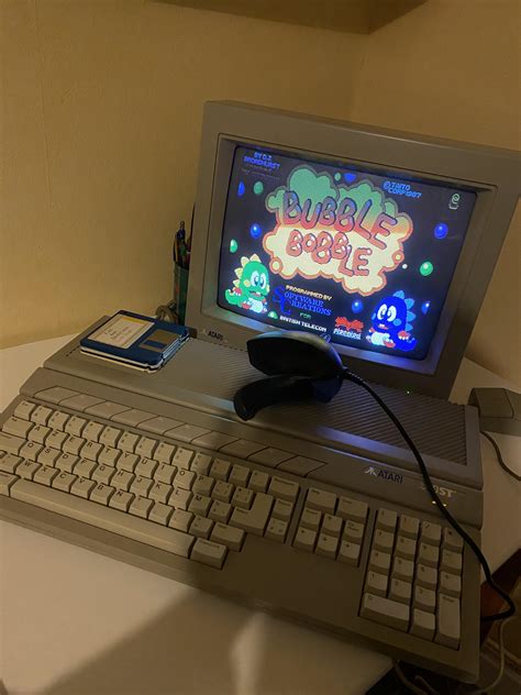 Found A Complete Atari St With Its Color Monitor For Dirt Cheap At A