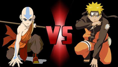 Aang Vs Naruto By Thessultimategoku On Deviantart