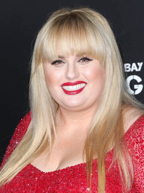 Rebel Wilson | 60  Trendy Bangs For All Face Shapes and Hair Textures | POPSUGAR Beauty