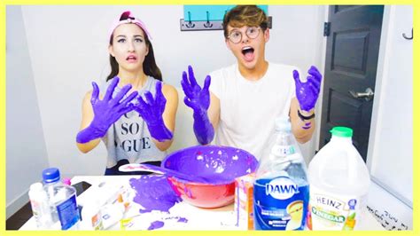 100 Layers Of Purple Slime W Meg Deangelis Youtube