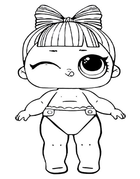 Lil Suite Princess Lol Doll Coloring Page Download Print Or Color