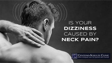 Neck Pain And Dizziness They May Be Related Stem Cell Blog