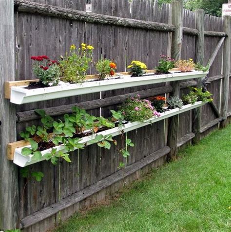 13 Vertical Diy Rain Gutter Garden Ideas For Small Spaces