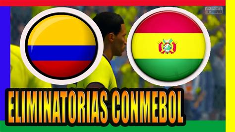 Las selecciones que participan de las eliminatorias son las diez de siempre: Colombia vs Bolivia Eliminatoria CONMEBOL - YouTube