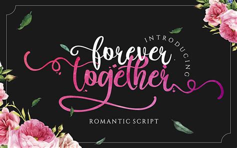 Forever Together Script Font Designed By Figuree