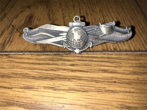 Us Navy Information Dominance Warfare Enlisted Badge Mini Military Usn Pin Naval 600 Picclick