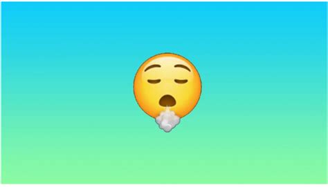 ¿lo Sabías Este Es El Significado Del Emoji De La Cara Exhalando De Whatsapp