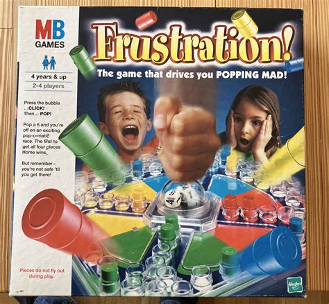 Vintage Mb Hasbro Frustration Board Game Complete Vgc Ebay