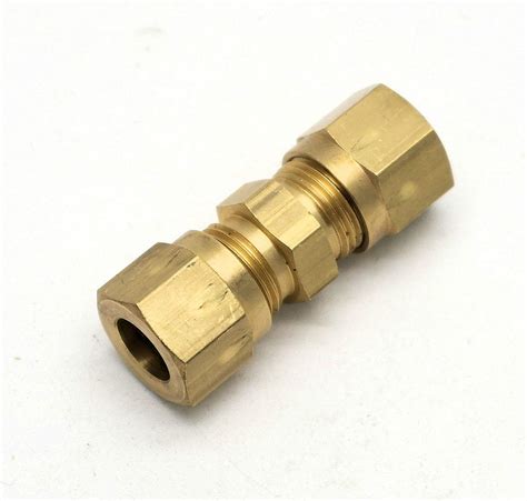 British Made 8mm To 8mm Brass Compression Fitting 16 Huddersfield Gas