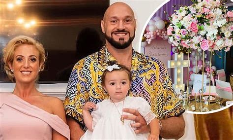 Inside Paris And Tyson Furys Very Lavish Christening For Daughter Athena The Latest Celebrity