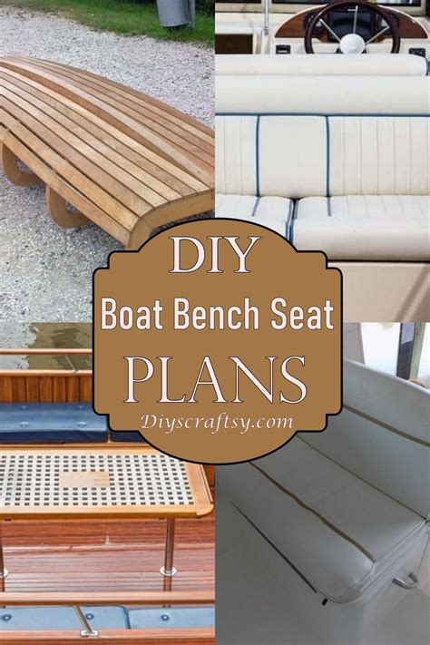 12 Diy Boat Bench Seat Plans Artofit