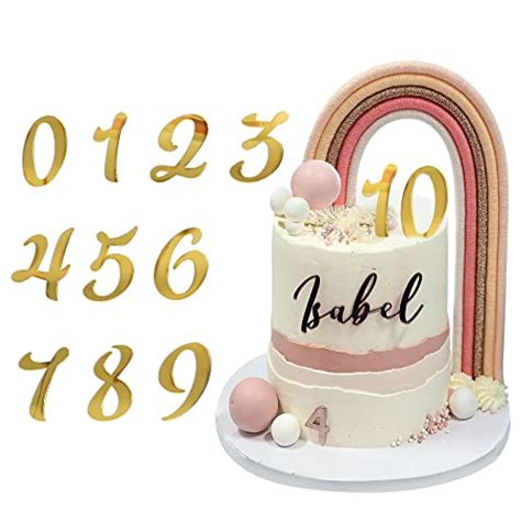10 Best Number Toppers For Cakes