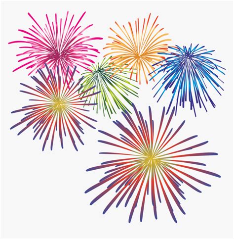Fireworks 1993221 1280 New Year Fireworks Clipart Hd Png Download
