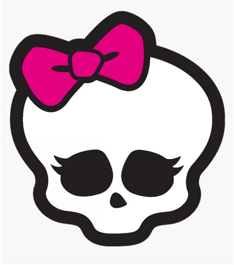 Monster High Skull Logo Monster High Skull Png Transparent Png Kindpng