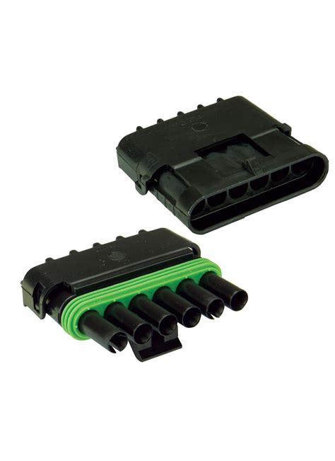 Weather Pack Complete Connector Set 6 Pins