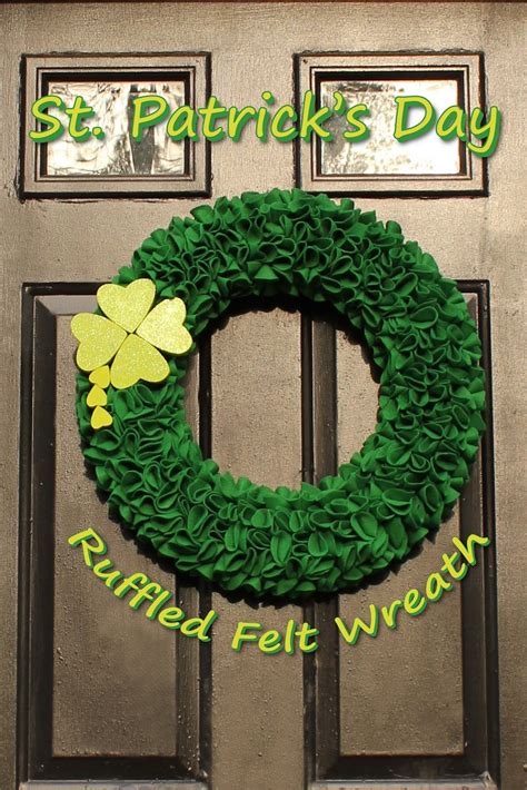 The Handcrafted Life St Patricks Day Wreath