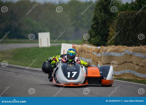 Motorcycle Sidecar Competition Hengelo Holland 17 Jean Comet