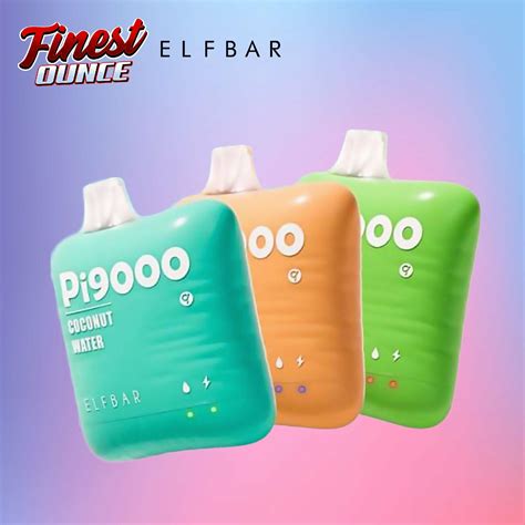 Elf Bar 9k Puff Disposable Pod Elfbar Finest Ounce