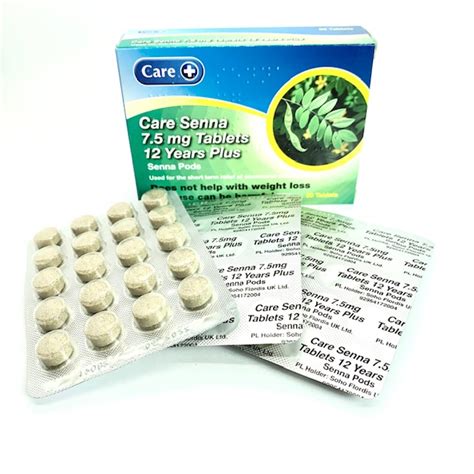 Care Senna Tablets 7 5mg Constipation Relief 60 Tablets Home Health Uk