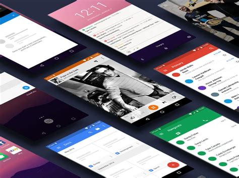 10 Free Ui Kits For Android Nougat And Ios 10 — Sitepoint