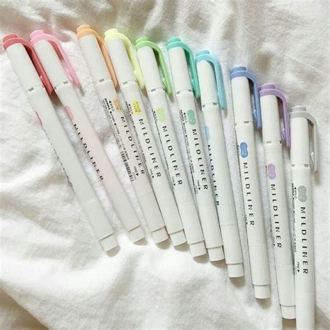Mildliner Is One Of The Best Highlighters The Colors Are Beautiful And The Ink Is Mild And