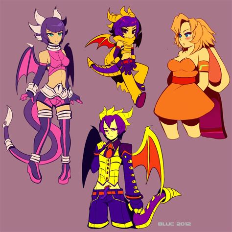 Human Like Spyro And Company Spyro Characters Spyro The Dragon