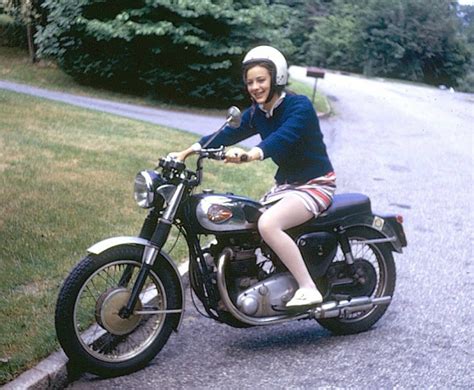 Vintage Photos Of Girls In Mini Skirts On Bikes ~ Vintage Everyday