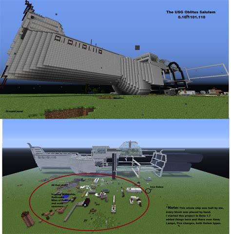 Minecraft Spaceship Map