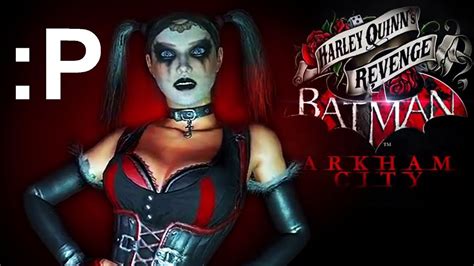 Harley Quinn On A Rope Harley Quinns Revenge Batman Arkham City