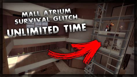 Left 4 Dead 2 Mall Atrium Survival Glitch Gold Unlimited Time