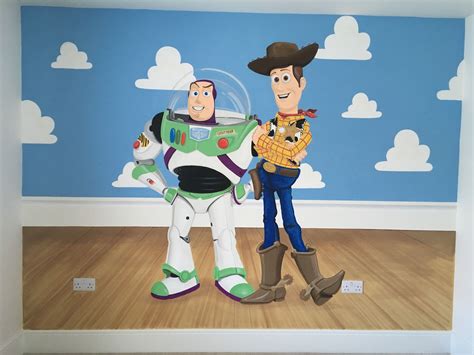 Buzz And Woody Toy Story Wall Mural Kids Room Murals Kids Wall