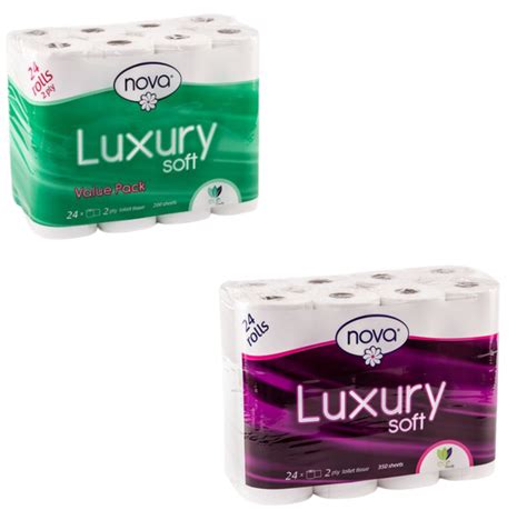Nova Luxury Soft Toilet Paper 2 Ply 48 Rolls Mixed Pack Shop
