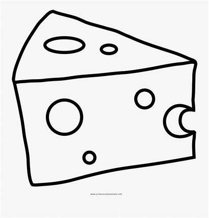 Cheese Outline Drawing Line Clip Clipart Clipartkey
