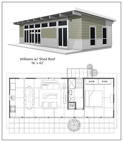 Shed Roof House Floor Plans In 2020 House Floor Plans House Plans
