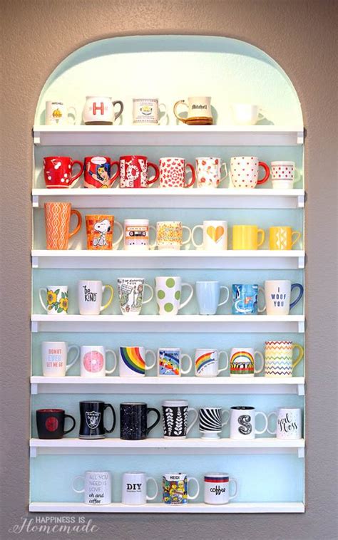 Try one of these simple, fun diy ideas and make your own coffee rack today. Coffee Mug Storage Ideas DIY Projects Craft Ideas & How To ...