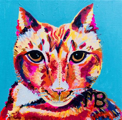 Original Pet Painting Etsy Animal Paintings Paint Your Pet Painting