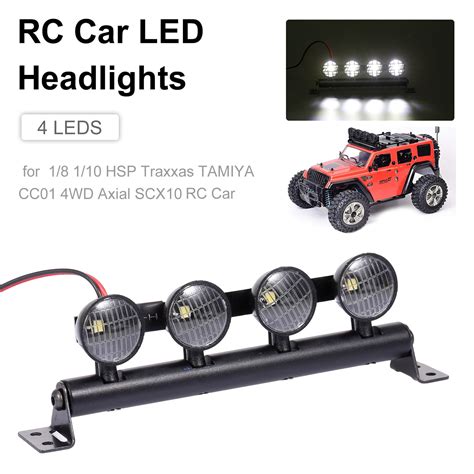 Goolrc For 18 110 Rc Car Led Light Kit Rc Decoration Leds Headlight