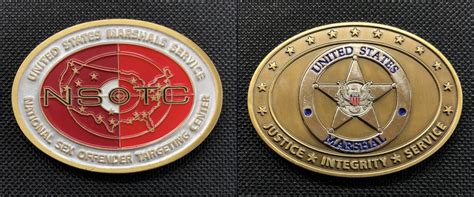 Usms Nsotc Challenge Coin Usms National Sex Offender Targe Flickr