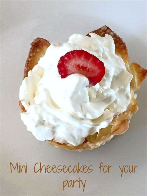 My recipe calls for a shrimp with ground pork filling. Mini Individual Cheesecake Recipe: Pineapple | Individual ...
