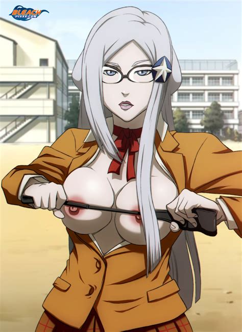 Rule 34 1girls Areola Bleach Breasts Busty Cleavage Cosplay Female Female Only Glasses