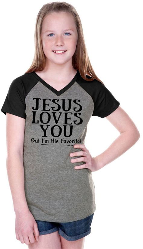 Jesus Loves You Raglan Hip Together