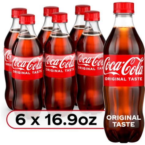 Coca Cola® Soda Bottles 6 Pk 169 Fl Oz King Soopers