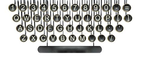 Wie kann ich die tastatur mit den betreffenden buchstaben wieder beschriften? Alte Schreibmaschine Getrennt Im Schwarzen Stockfoto ...