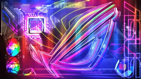 Rgb Wallpaper 4k Asus 4k Wallpaper Engine With Audio Visualizer Ft