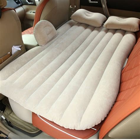 Large Size Inflatable Mattress Air Bed Durable Car Back Seat Cover Car Air Mattress Travel Bed