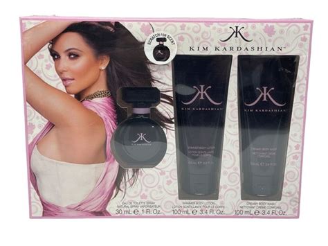 New Kim Kardashian T Set Eau De Toilette Shimmer Body Lotion Creamy