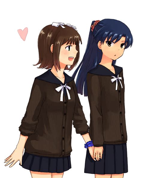 Amami Haruka And Kisaragi Chihaya Idolmaster And More Drawn By Himetsuba Danbooru