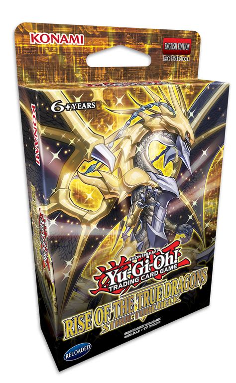 Yu Gi Oh Tcg Rise Of The True Dragons Structure Deck At Mighty Ape Nz