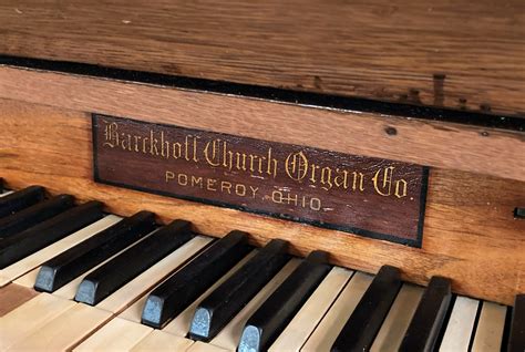 Pipe Organ Database Carl Barckhoff Church Organ Co 1908 St