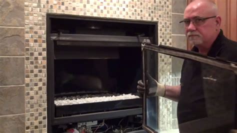 How To Clean The Glass On A Heat Glo Gas Fireplace Youtube